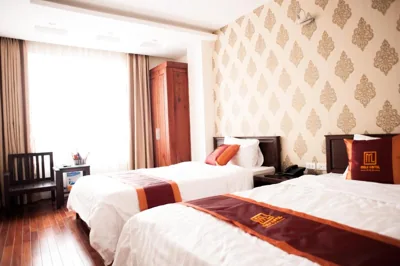 Deluxe-Zweibettzimmer — Mely Hotel Hà Nội